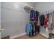 Walk-in closet with wire shelving, offering ample storage for clothing and accessories at 217 Chad Ln, Loganville, GA 30052