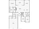 Detailed floor plan of home showcasing the layout with dimensions for each room and space at 217 Chad Ln, Loganville, GA 30052