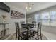 Inviting dining area with lots of natural light at 557 Bradford Park, Loganville, GA 30052