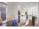 Stylish dining room showcasing hardwood floors, white trim, and an open layout at 610 Timm Valley Ne Rd # B, Atlanta, GA 30305