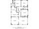 Floorplan showing the layout of the home, including the rooms and their sizes at 2120 Mckinley Nw Rd, Atlanta, GA 30318