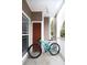 Exterior patio featuring a modern bicycle, offering a blend of utility and outdoor appeal at 4333 Dunwoody Park # 2104, Dunwoody, GA 30338