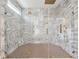 Luxury shower featuring patterned tile and glass surround at 4566 Town Manor Dr, Douglasville, GA 30135