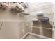 Linen closet with multiple shelves for ample storage at 938 Canterbury Ln, Atlanta, GA 30324