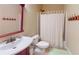 Bathroom with a shower at 1510 Mount Mckinley Dr, Grayson, GA 30017