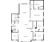 Detailed floor plan showing the layout of the main floor including kitchen, bedrooms, and Gathering room at 3661 W Potomac Dr, East Point, GA 30344