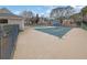 Community pool, covered for the season, offering a glimpse of recreational amenities at 359 Bay Hill Ct, Lawrenceville, GA 30043