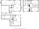 Overall floorplans showing layout of the home's three levels, and the relationship between them at 1686 Niskey Lake Sw Rd, Atlanta, GA 30331