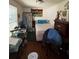 Modest bedroom with wood floor, one twin bed and closet at 5570 Bold Springs Rd, Dacula, GA 30019