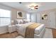 Tastefully staged bedroom with soft carpet, neutral tones, and bright windows at 4676 Cedar Park Trl, Stone Mountain, GA 30083