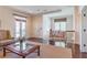 Bright living room with hardwood floors, classic furnishings and projector at 3631 Habersham Nw Rd, Atlanta, GA 30305