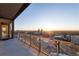 Spacious balcony offering panoramic city views at sunset, perfect for outdoor relaxation at 3630 Peachtree Ne Rd # 3401, Atlanta, GA 30326