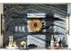 Bar area with black marble backsplash and open display shelves at 3630 Peachtree Ne Rd # 3401, Atlanta, GA 30326