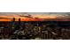 Beautiful nighttime skyline view with city lights and colorful sky at 3630 Peachtree Ne Rd # 3401, Atlanta, GA 30326