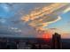 Scenic city view at sunset with fluffy clouds and skyline in the background at 3630 Peachtree Ne Rd # 3401, Atlanta, GA 30326