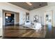 Open living room with hardwood floors, neutral walls, and city views at 3630 Peachtree Ne Rd # 3401, Atlanta, GA 30326