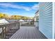 Back deck overlooking the backyard and neighborhood at 5806 Highgrove Dr, Atlanta, GA 30349