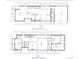 Floor plan showcasing the layout of the first and second stories including living areas and bedrooms at 662 S Grand Nw Ave, Atlanta, GA 30318