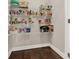 Well-organized pantry featuring wire shelving to maximize storage space at 71 Presley Farm Ln, Rockmart, GA 30153