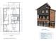 Detailed floor plan showcases the layout of the second floor and a 3D view of the home at 676 S Grand Nw Ave, Atlanta, GA 30318