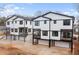 Modern new construction townhome with dual garages and black trimmed windows at 965 Boulevard Se # A, Atlanta, GA 30312