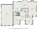 Main level floor plan showing layout of rooms, dimensions, and total living space at 8250 Equinox Ln, Fairburn, GA 30213