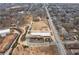 Bird's eye view of modern building, walkable pathways, and local neighborhood at 965 Boulevard Se # B, Atlanta, GA 30312