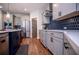 Beautiful kitchen with stainless steel appliances, subway tile backsplash, and ample counter space at 1291 Pleasant Grove Church Rd, Villa Rica, GA 30180