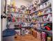 Walk-in pantry with metal shelving and plenty of food storage at 1291 Pleasant Grove Church Rd, Villa Rica, GA 30180