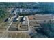 Aerial view of new homes being built in a growing community with adjacent lots ready to build at 140 Kingsley Way, Acworth, GA 30102