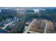 Scenic aerial view of a new construction community near a lake at 140 Kingsley Way, Acworth, GA 30102