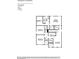 Upper level floor plan with 4 beds, 3 baths, 2 car garage at 140 Kingsley Way, Acworth, GA 30102