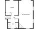 Lower level layout featuring a recreation room, laundry area, hall, and bathroom at 332 Hickory Acres Se Dr, Smyrna, GA 30082