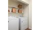 Convenient laundry area with full-size washer and dryer hookups at 834 Heritage Sq, Decatur, GA 30033