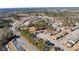 Wide aerial shot of a neighborhood featuring well-maintained homes and green spaces at 1323 Champion Run Dr, Dacula, GA 30019