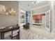 Bright office with shelving, desk, and patio access at 2983 Crosswycke Forest Ne Dr # A, Atlanta, GA 30319