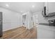 View of the kitchen appliances and the laundry closet with a washer and dryer at 1751 Twin Brooks Se Dr, Marietta, GA 30067