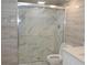 Bathroom with a large glass door shower at 3083 Colonial Way # N, Atlanta, GA 30341