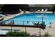 Community swimming pool with plenty of seating and lounging options at 3083 Colonial Way # N, Atlanta, GA 30341