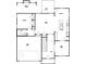 Floorplan option shows location of the kitchen, bath, dining room and bedrooms at 455 Charleston Pl, Villa Rica, GA 30180