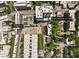 Aerial view of a complex at 22 Airline St NE, Unit 403 near the Beltline with a red star showing the unit's location at 22 Airline Ne St # 403, Atlanta, GA 30312