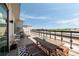 Relaxing outdoor balcony with views of the surrounding city and plenty of seating at 22 Airline Ne St # 403, Atlanta, GA 30312