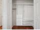 Walk-in closet offering ample storage space with built-in shelving and drawers at 23310 Plantation Dr, Atlanta, GA 30324