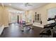 Workout room featuring a variety of exercise equipment, including free weights and machines at 23310 Plantation Dr, Atlanta, GA 30324