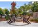 Inviting outdoor fire pit area with seating, perfect for entertaining and relaxation at 383 Grant Se Cir # 1634, Atlanta, GA 30315