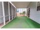 View of screened-in porch leading to the backyard at 2430 Bretdale Rd, Duluth, GA 30096