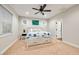 Serene bedroom featuring a large bed, neutral tones, and natural light at 260 Harmony Woods Dr, Dallas, GA 30157