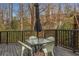 This deck features a patio table with an umbrella for shade at 2861 Dorby Close Ne, Brookhaven, GA 30319