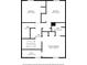 Upstairs floor plan featuring bedrooms, bathrooms, and walk-in closet, for a detailed view of the layout at 1659 Executive Park Ne Ln, Brookhaven, GA 30329