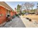 Spacious backyard patio area with a grill and outdoor seating, perfect for entertaining guests at 2798 Tralyn Ct, Decatur, GA 30034